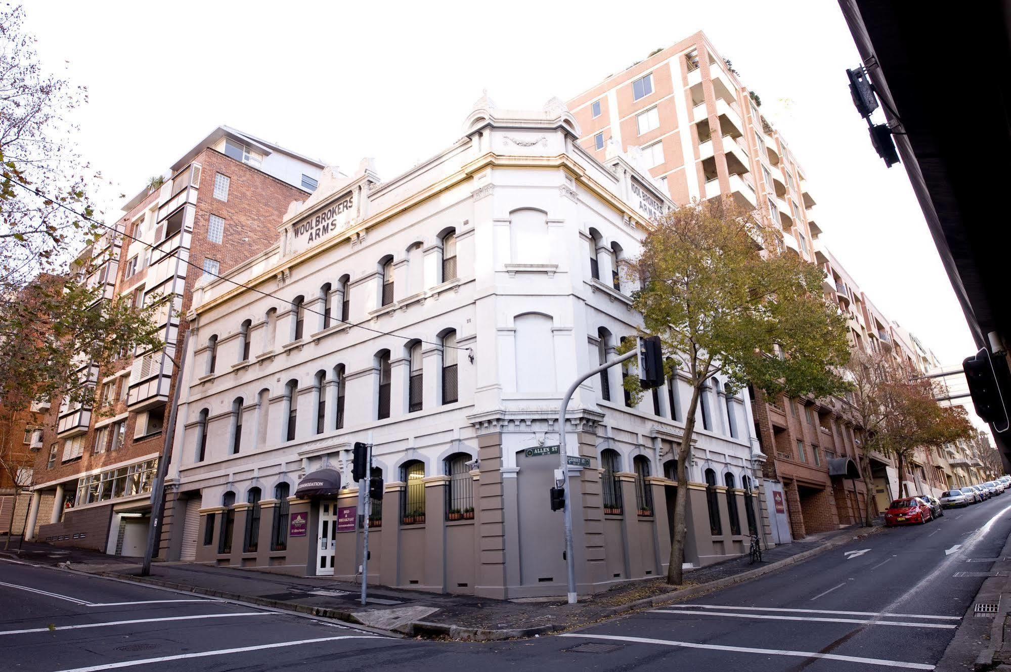 Woolbrokers Vandrarhem Sydney Exteriör bild