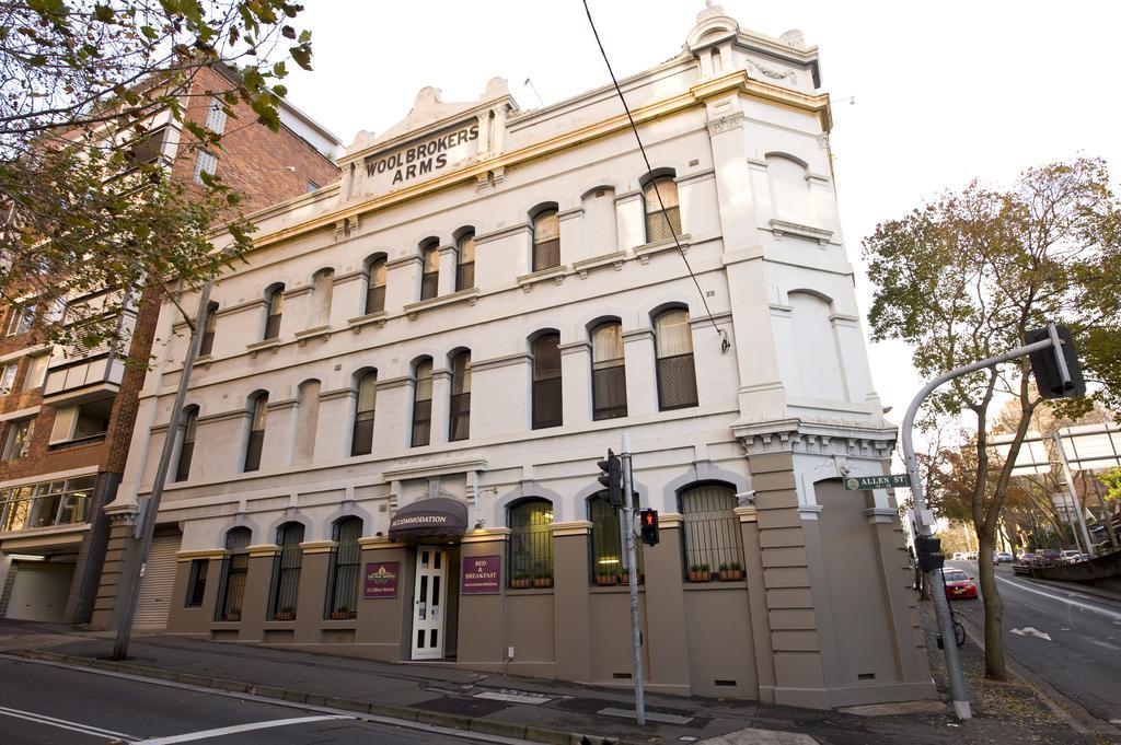 Woolbrokers Vandrarhem Sydney Exteriör bild